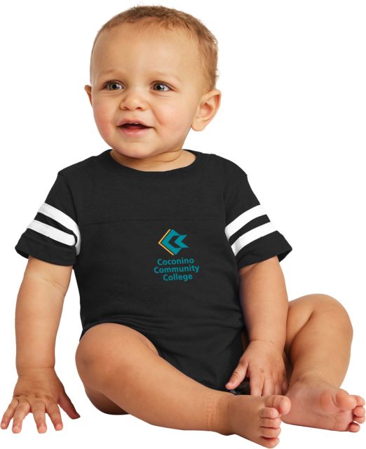 Conconino Vintage Jersey Bodysuit Coconino Community College - Primary Mark - ONLINE ONLY