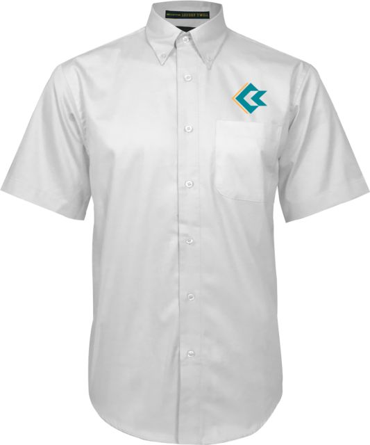 Conconino Twill Button Down Short Sleeve Coconino Community College - Emblem - ONLINE ONLY