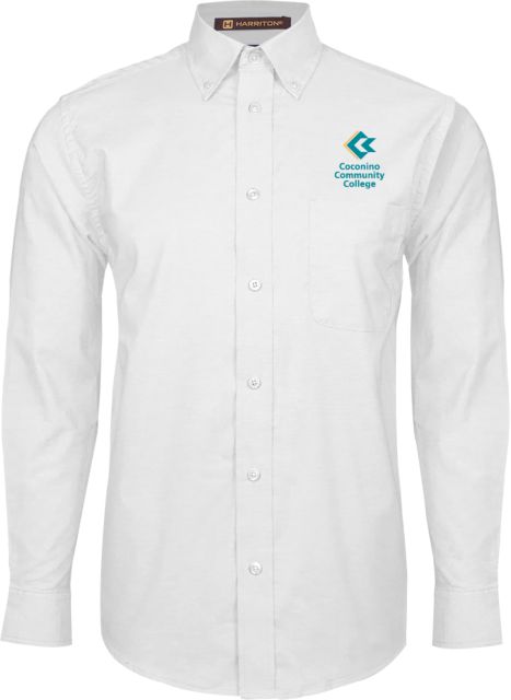 Conconino Oxford Long Sleeve Shirt Coconino Community College - Primary Mark - ONLINE ONLY