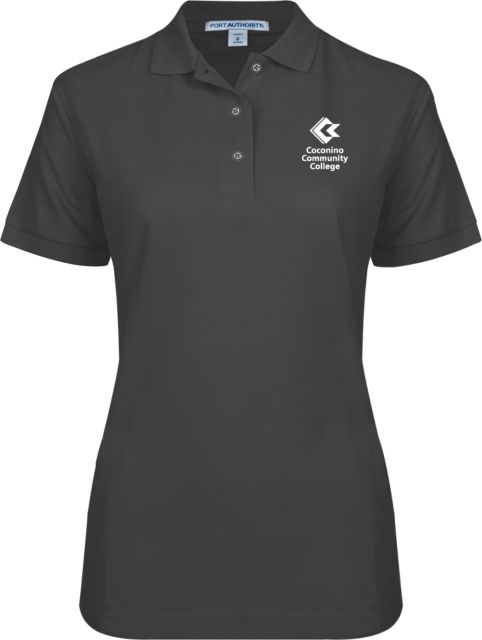 Conconino Womens Silk Touch Pique Polo Coconino Community College - Primary Mark - ONLINE ONLY