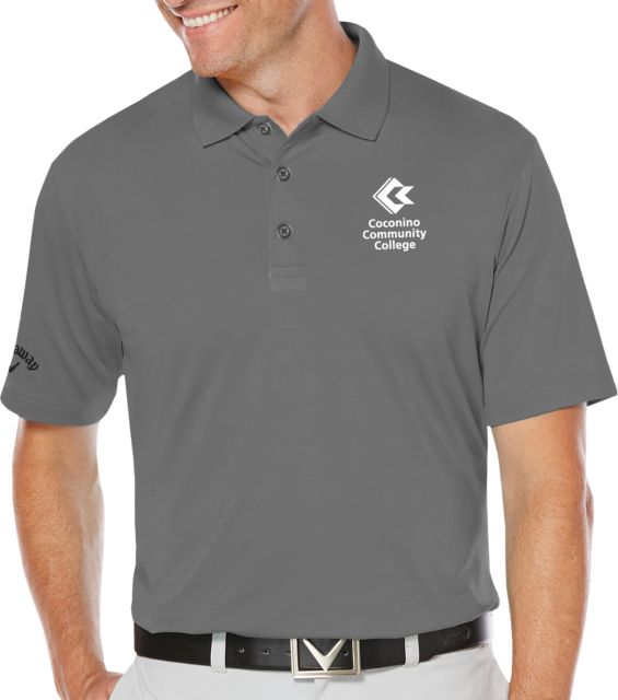 Conconino Callaway Opti Dri Chev Polo Coconino Community College - Primary Mark - ONLINE ONLY