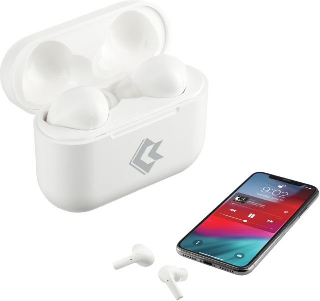 Conconino Braavos Pro True Wireless Auto Pair Earbuds Coconino Community College - Emblem Engraved - ONLINE ONLY