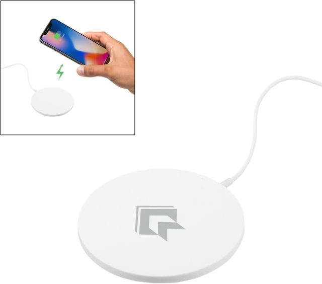 Conconino Ultra Thin Wireless Charging Pad Coconino Community College - Emblem Engraved - ONLINE ONLY